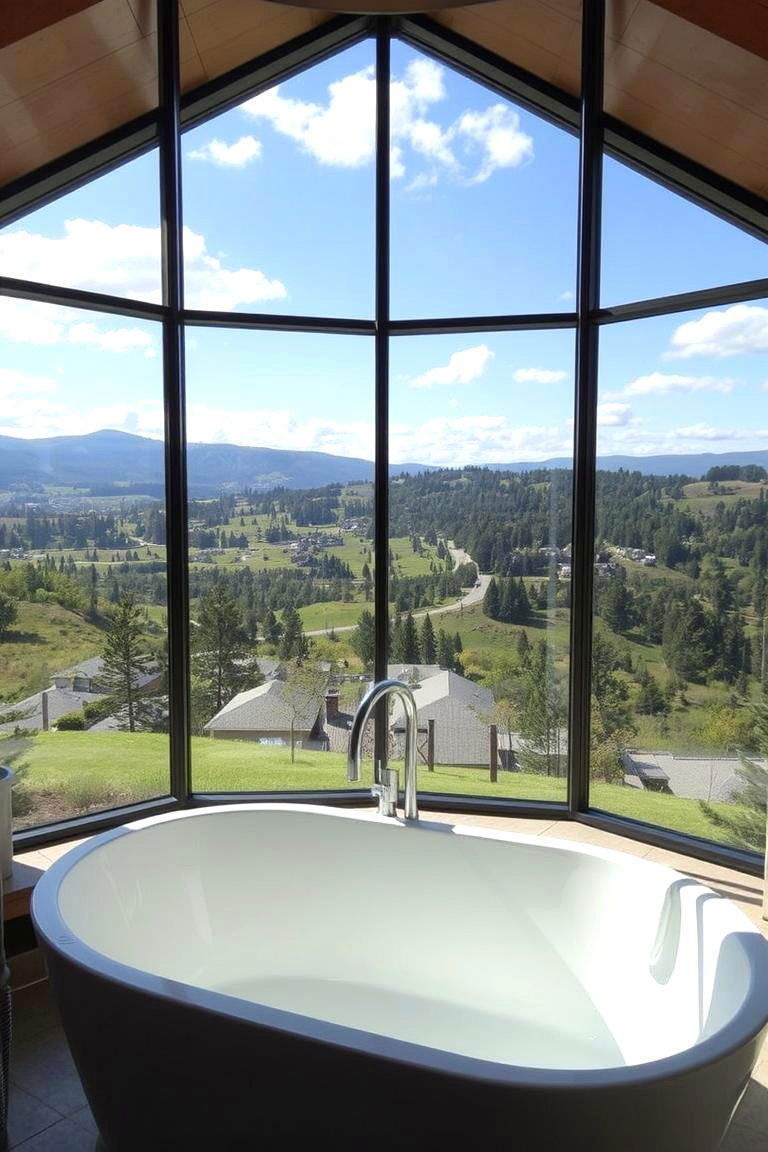 Scenic View Tub - 24 Drop in Tub Ideas