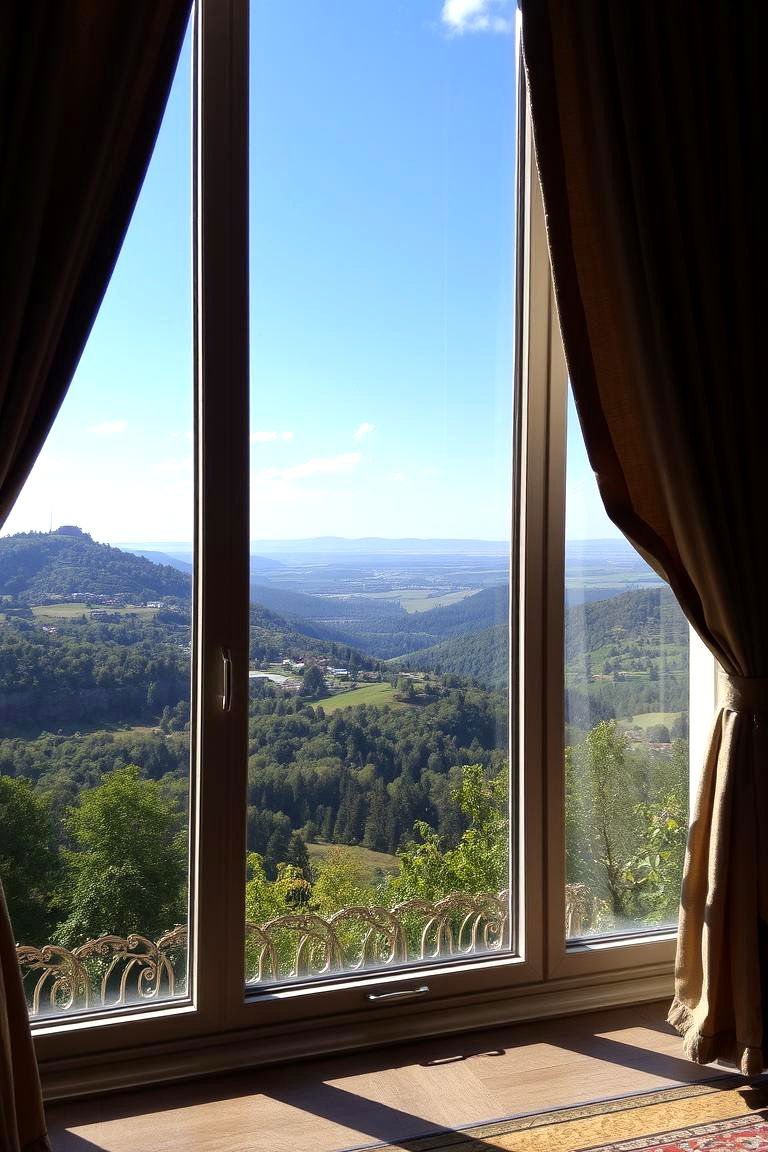Scenic Window Outlook - 24 Home Office Background Ideas