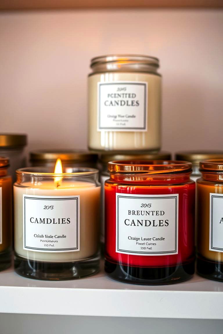 Scented Candles with Unique Aromas - 24 Hypebeast Room Decor Ideas