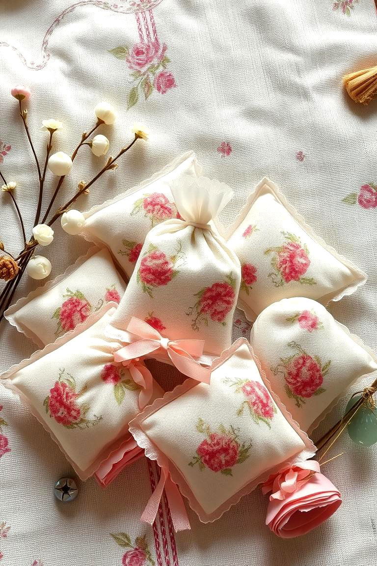 Scented Sachets - 24 Wedding Favors Ideas