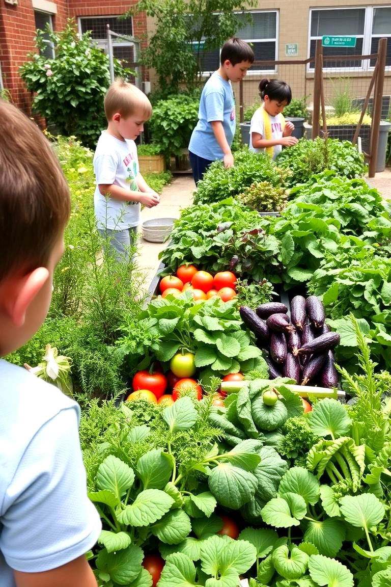 School Kitchen Garden - 24 School Garden Ideas