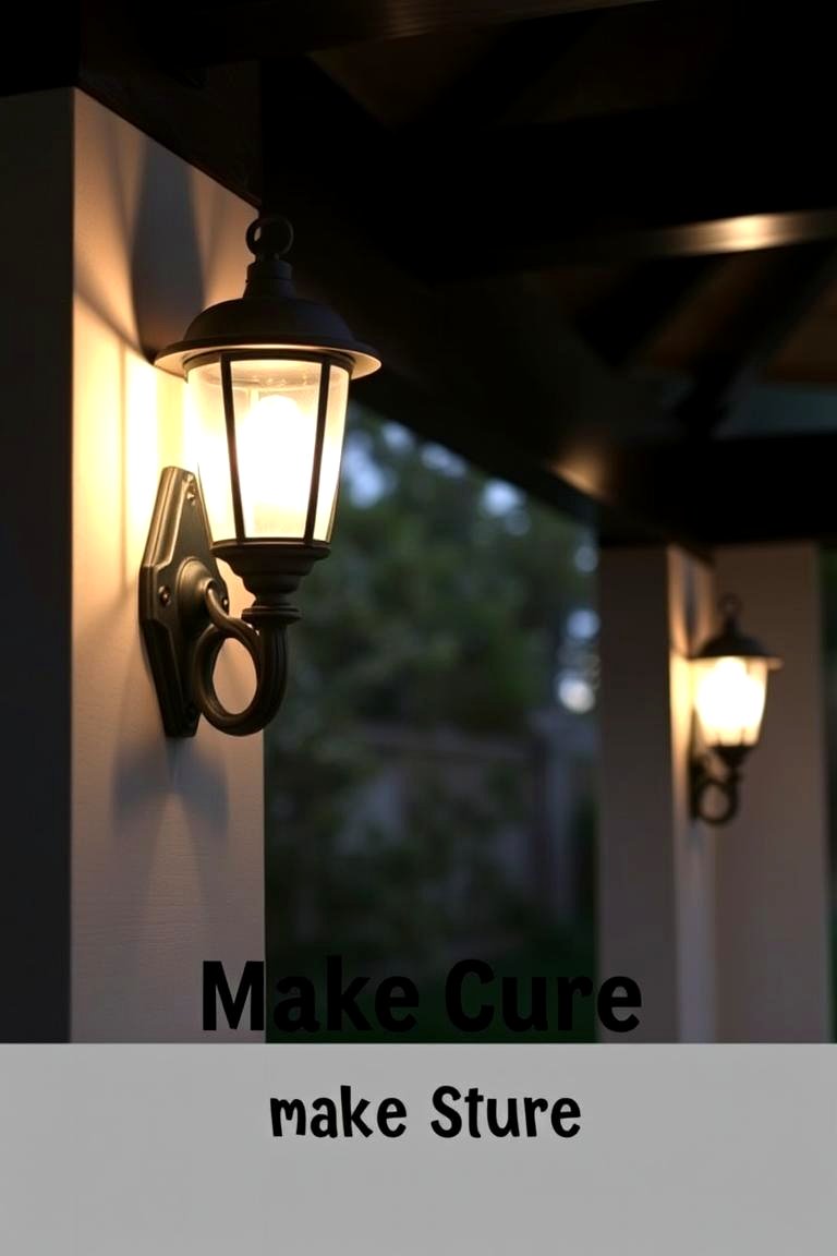 Sconces for a Subtle Glow - 24 Gazebo Lighting Ideas