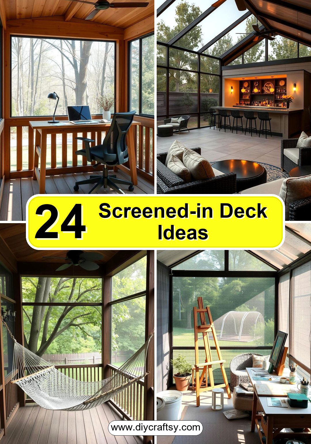 Screened-in Deck Ideas