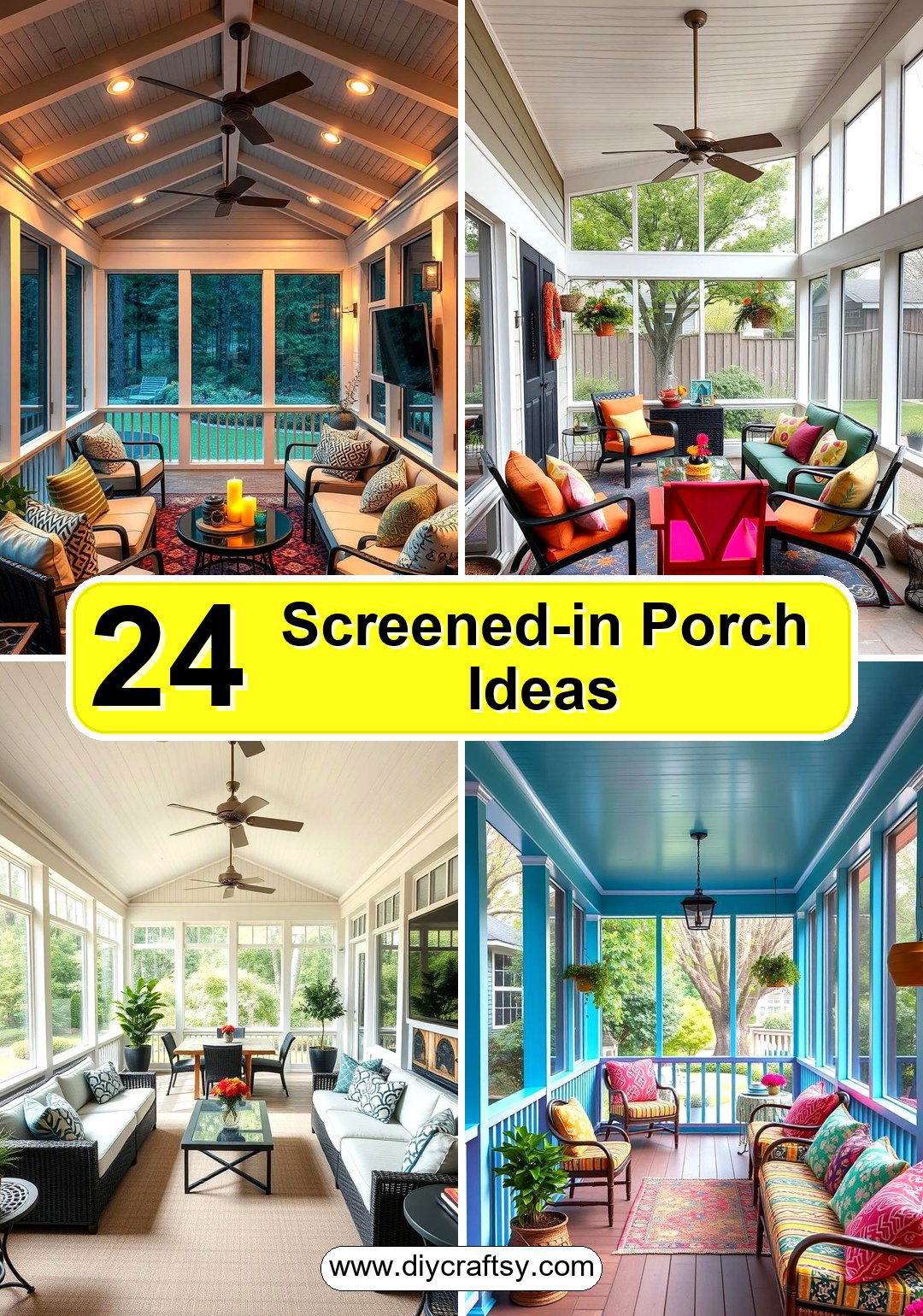 Screened-in Porch Ideas