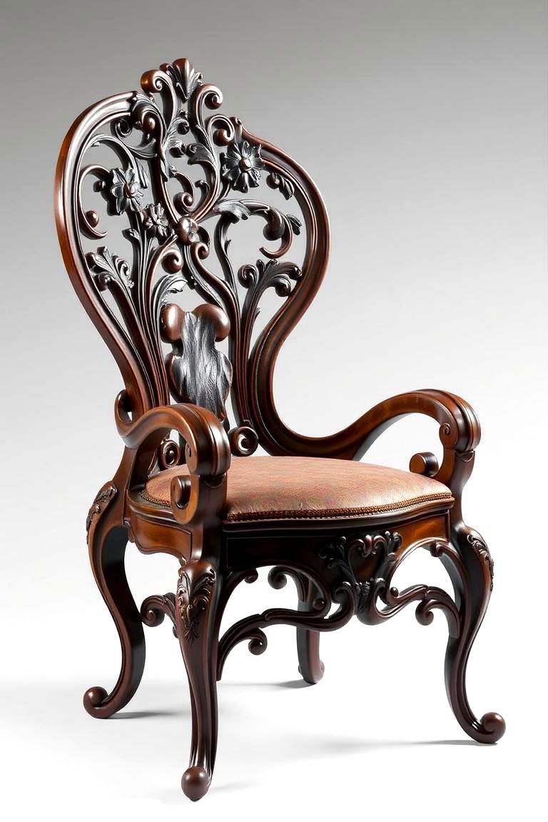 Sculptural Furniture Designs - 24 Art Nouveau Interior Design Ideas