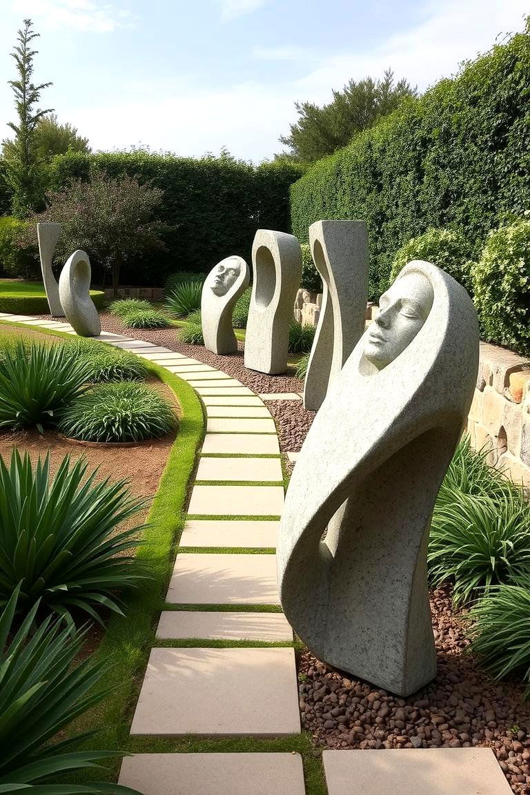 Sculptural Garden Design - 24 Formal Garden Ideas
