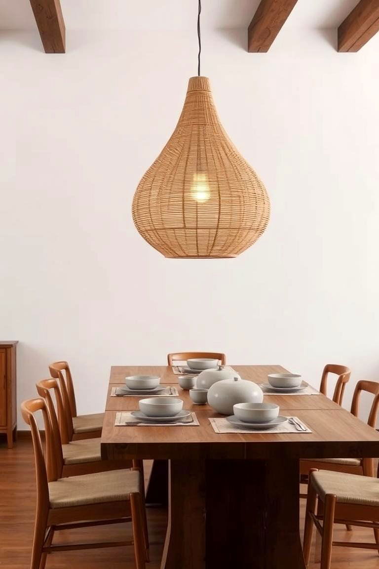 Sculptural Lighting - 24 Organic Modern Interior Design Ideas