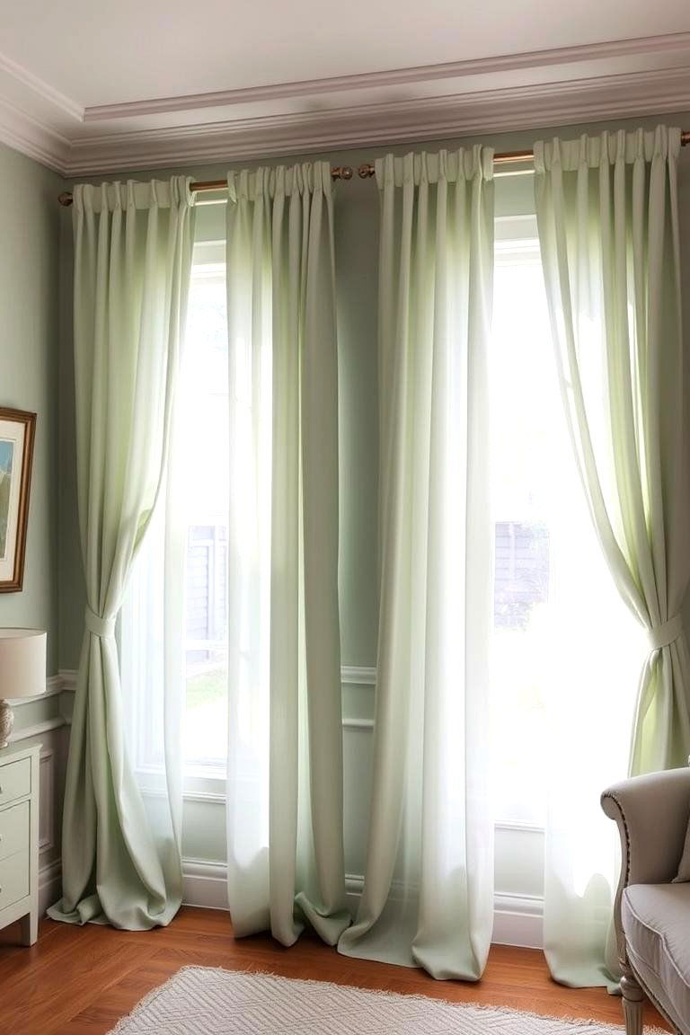 Seafoam Green Window Treatments - 24 Seafoam Green Kitchen Ideas