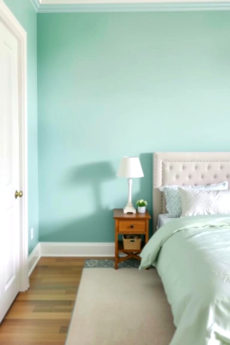 Seafoam Green and Aqua Color Palette - 24 Mermaid Bedroom Ideas