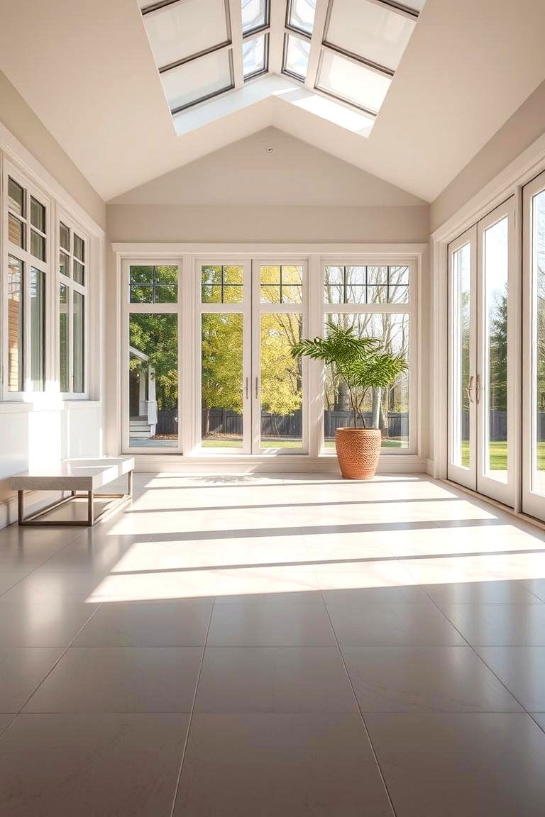 Seamless Heated Floors - 24 Sunroom Tile Floor Ideas