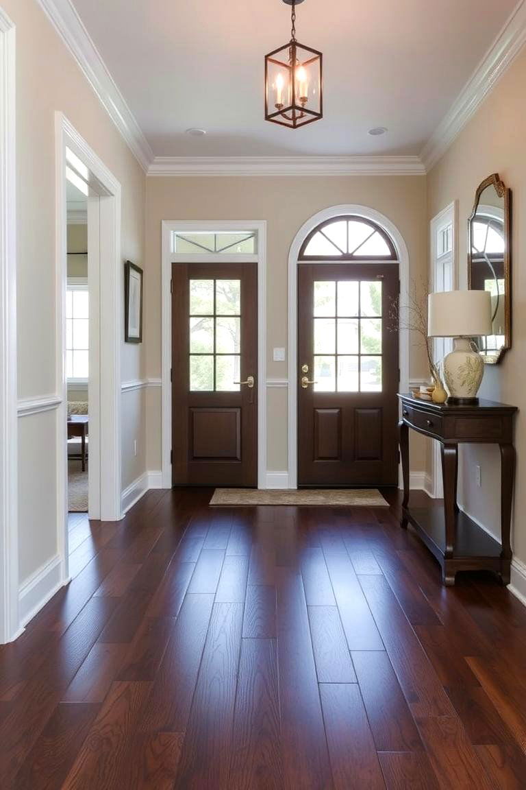 Seamless Room Integration - 24 Dark Walnut Floors for Rooms