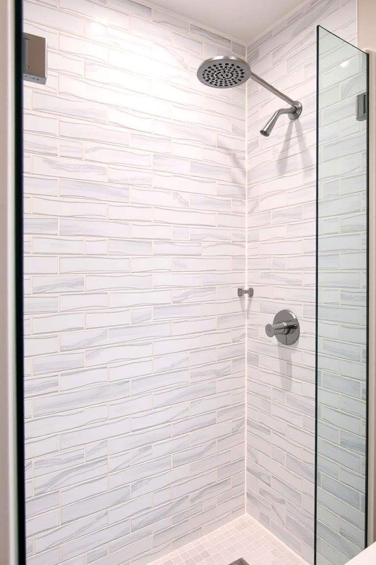 Seamless Tiled Showers - 24 Traditional Bathroom Ideas