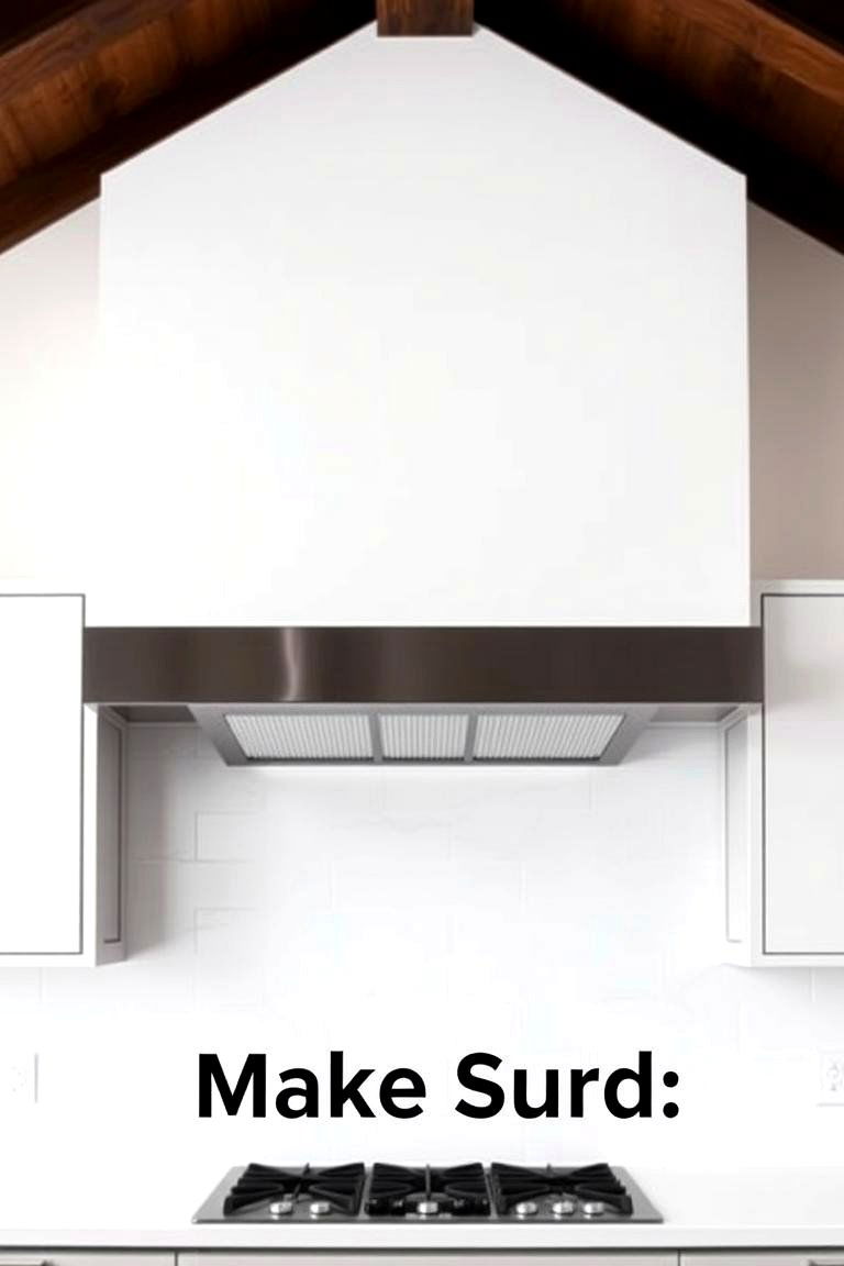 Seamlessly Integrate a Range Hood - 24 Vaulted Ceiling Kitchen Ideas