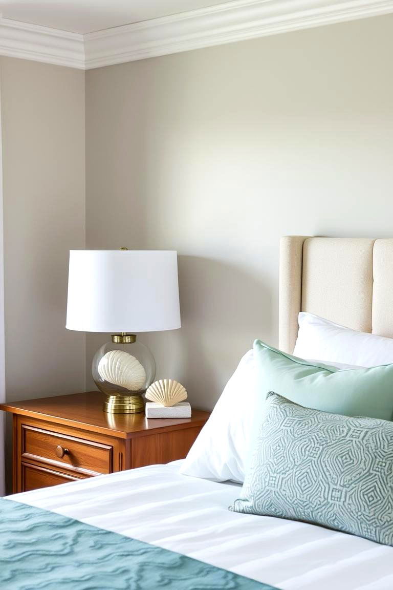 Seashell Decor for a Subtle Touch of the Sea - 24 Beach Themed Bedroom Ideas