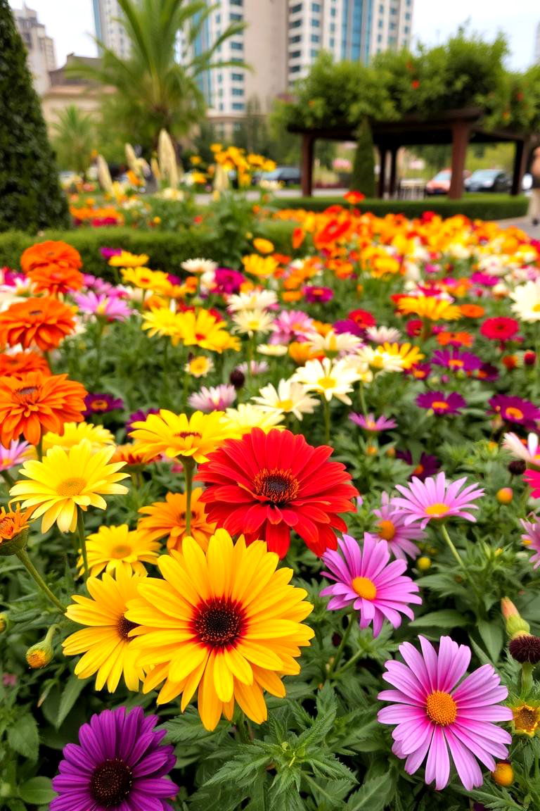 Seasonal Bloom Garden - 24 Urban Garden Ideas