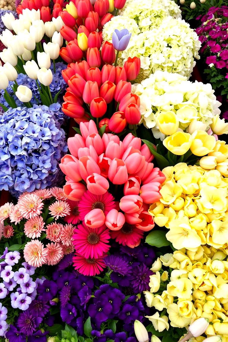 Seasonal Bloom Showcase - 24 Front Yard Flower Bed Ideas
