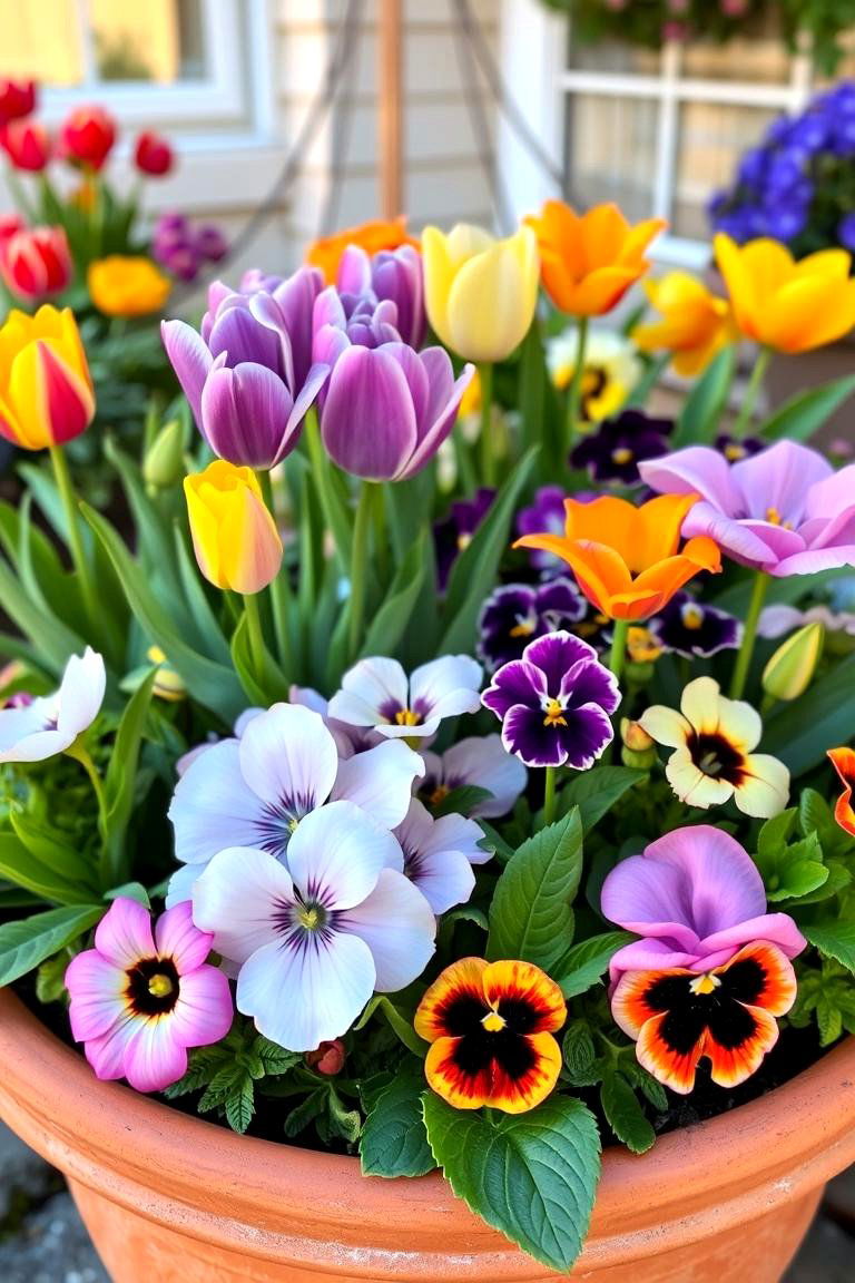 Seasonal Bloom Showcase - 24 Container Garden Ideas