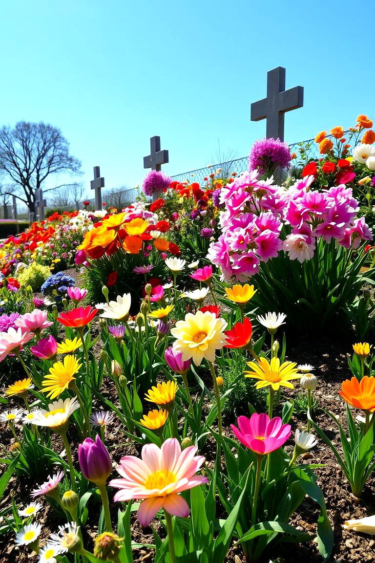 Seasonal Blooms for Year Round Interest - 24 Memorial Garden Ideas