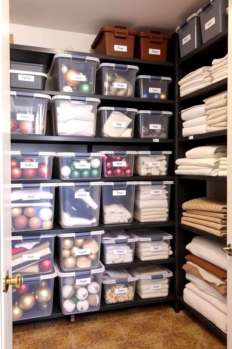Seasonal Decor Storage - 24 Utility Room Ideas