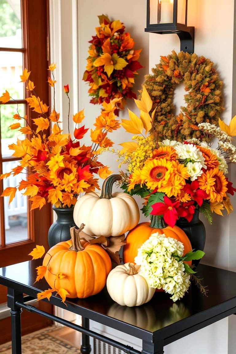 Seasonal Decor for Year Round Style - 24 entryway table decor ideas