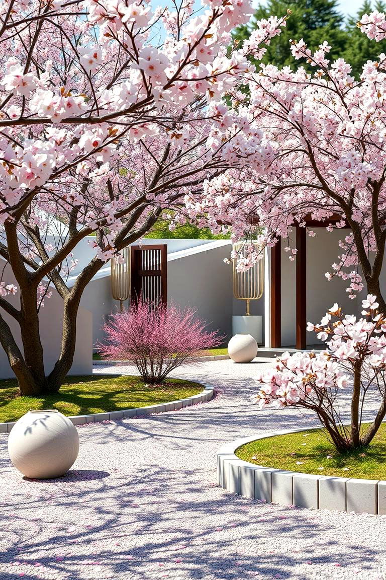 Seasonal Sakura Garden - 24 Japanese Garden Ideas