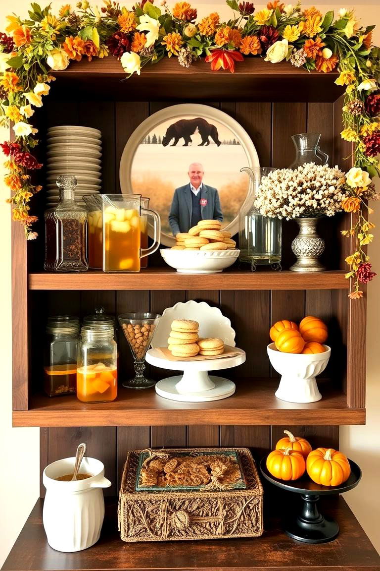 Seasonal Snack and Drink Bar - 24 Mini Bar Ideas