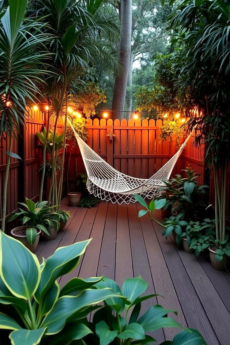 Secluded Deck Retreat - 24 Backyard Deck Ideas