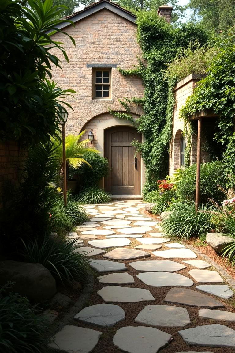 Secluded Garden Hideaway Facade - 24 Cottagecore House Exterior Ideas