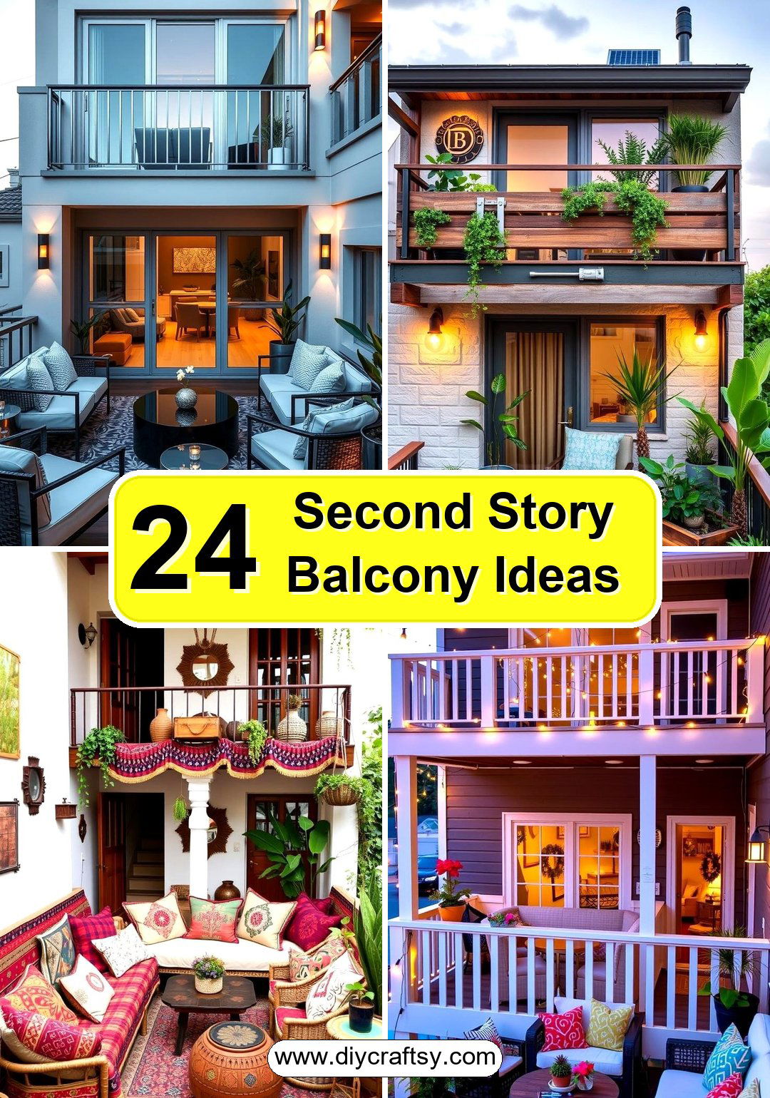 Second Story Balcony Ideas