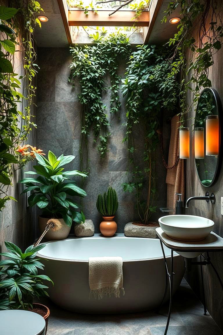 Secret Garden Escape - 24 Quirky Bathroom Ideas