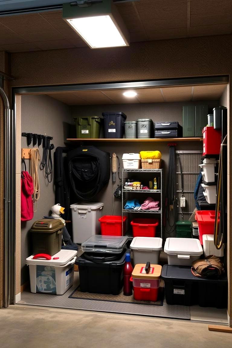 Secure Garage Safe Room Conversion - 24 Safe Room Ideas