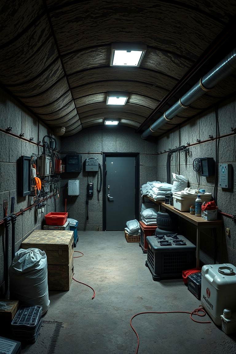 Secure Panic Room with Reinforced Walls - 24 Safe Room Ideas
