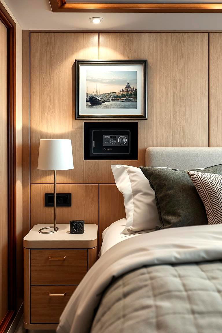 Secure Storage for Valuables - 24 yacht bedroom ideas