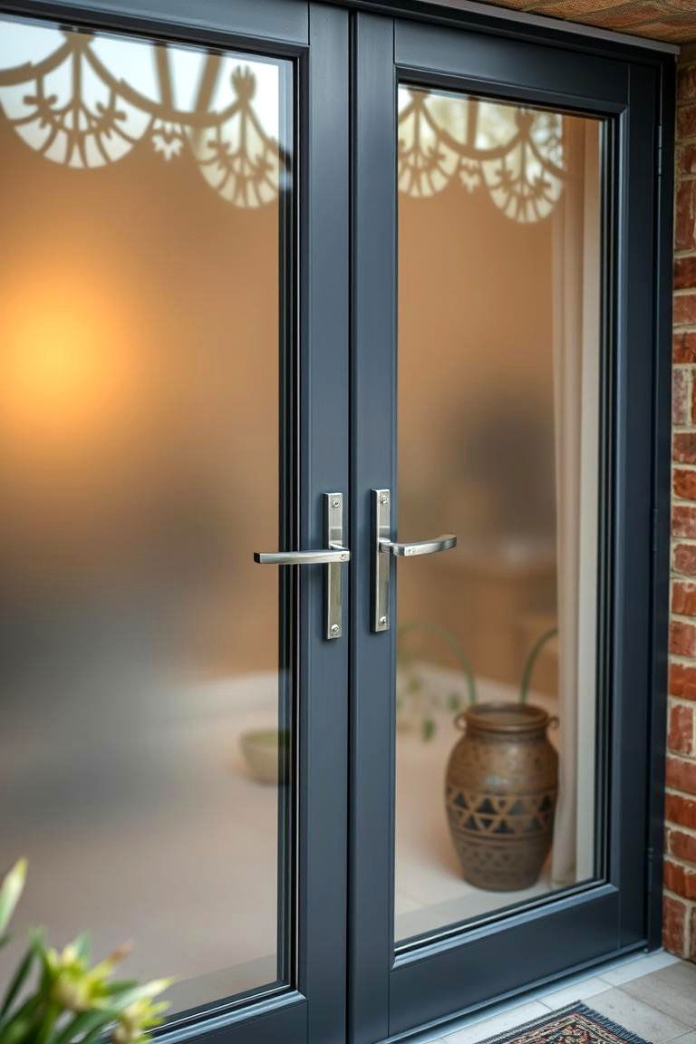 Secure and Stylish Steel Doors - 24 Patio Door Ideas