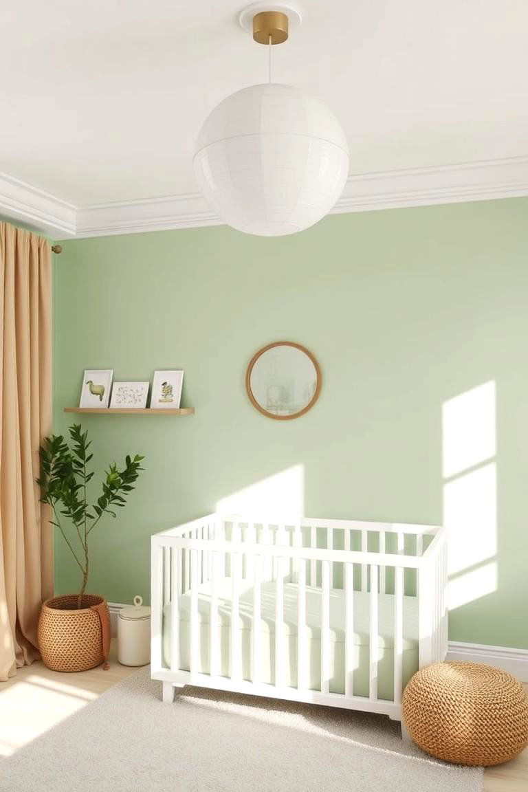 Select Low VOC Paint for Healthy Walls - 24 Green Nursery Ideas