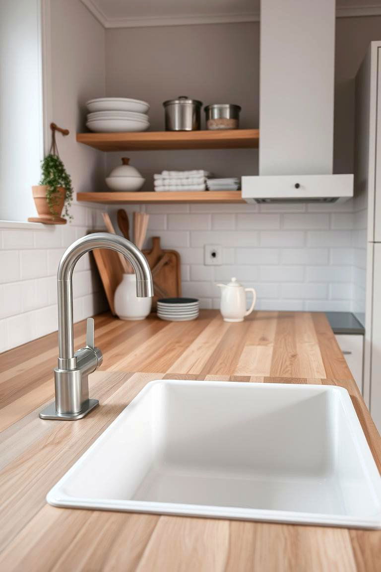 Select Minimalist Hardware - 24 Scandinavian Kitchen Ideas
