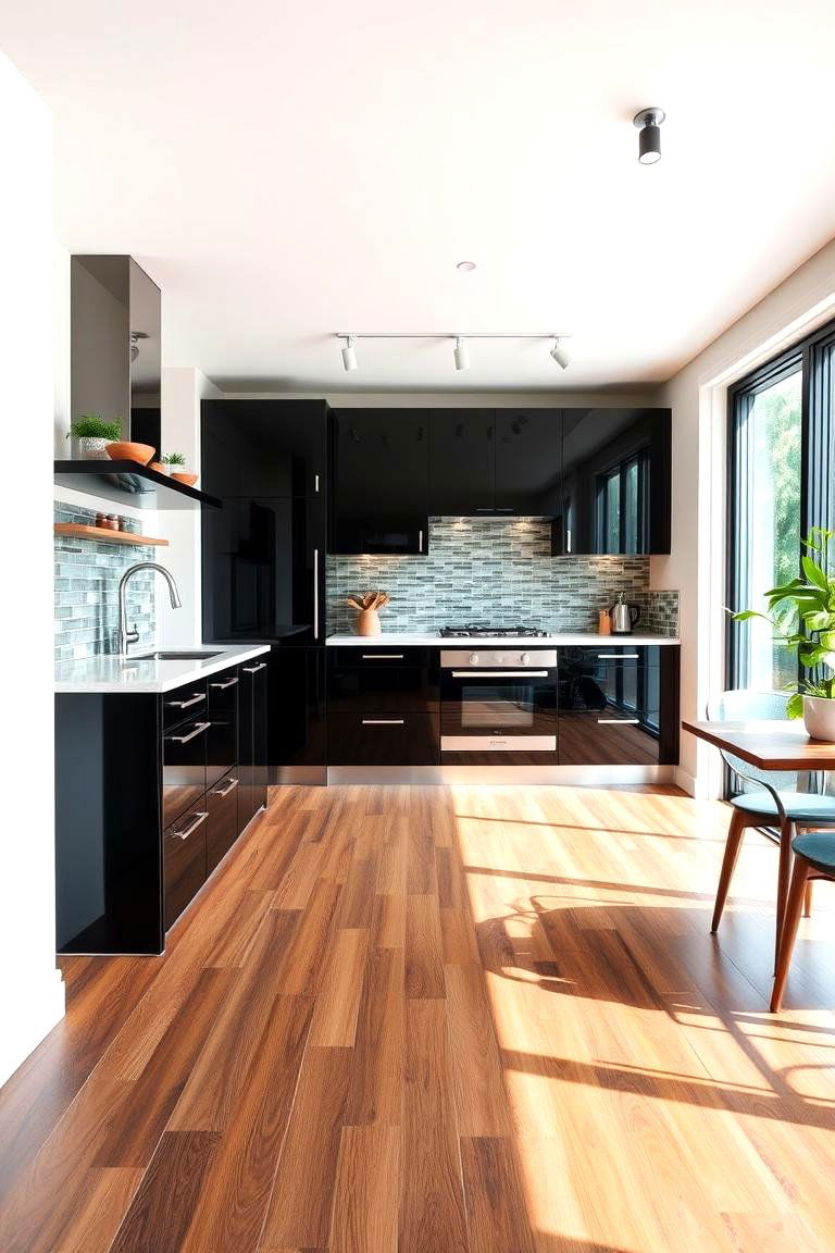 Selecting the Right Wood Type - 24 Kitchen With Dark Wood Floors
