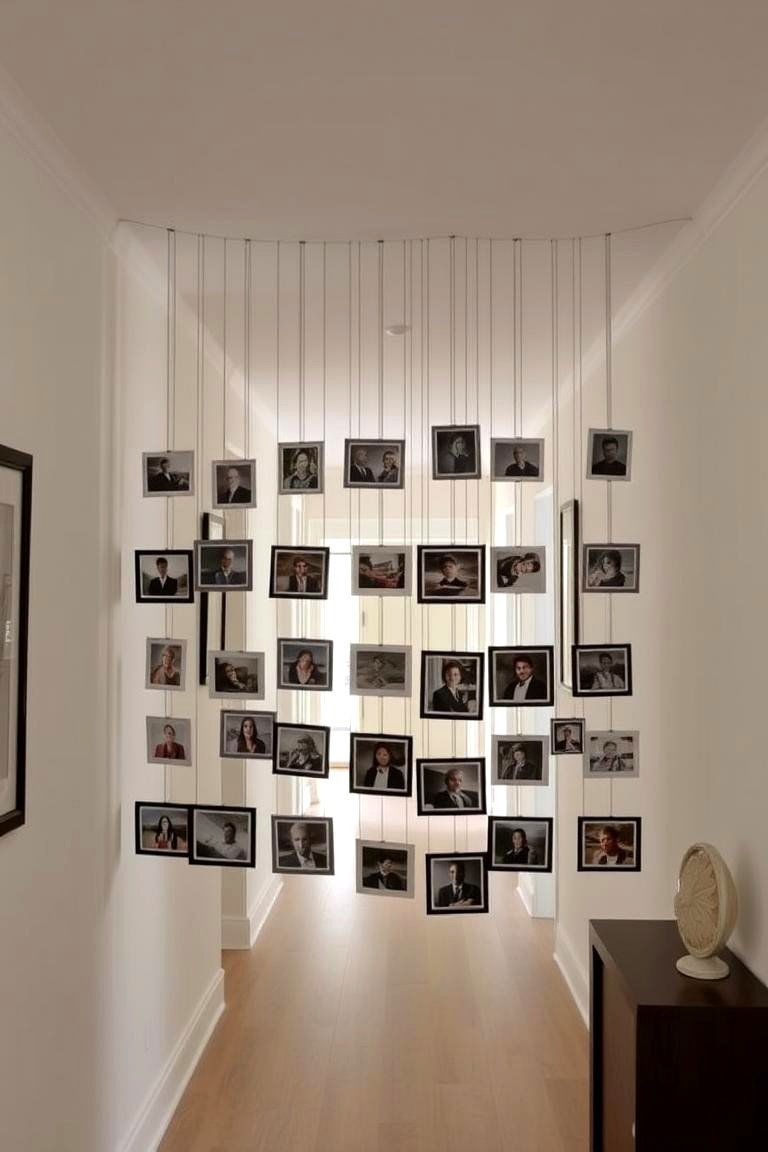 Sentimental Photo Collage Divider - 24 Room Divider Ideas