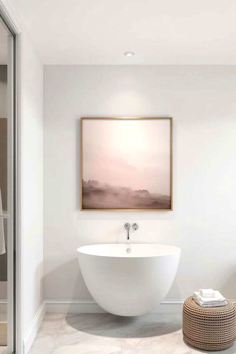 Serene Artwork - 24 Zen Bathroom Ideas