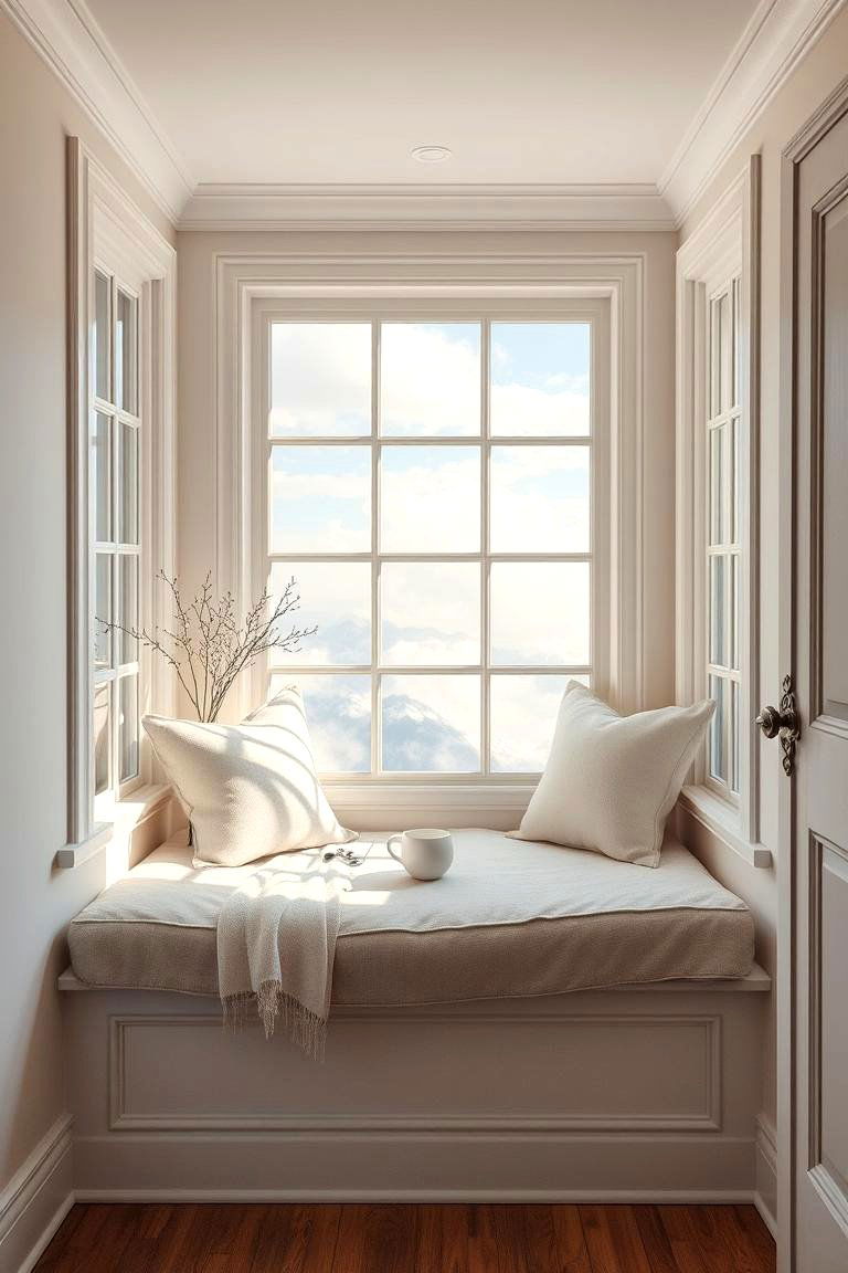Serene Cloud Inspired Window Seats - 24 Cloud Themed Bedroom Ideas