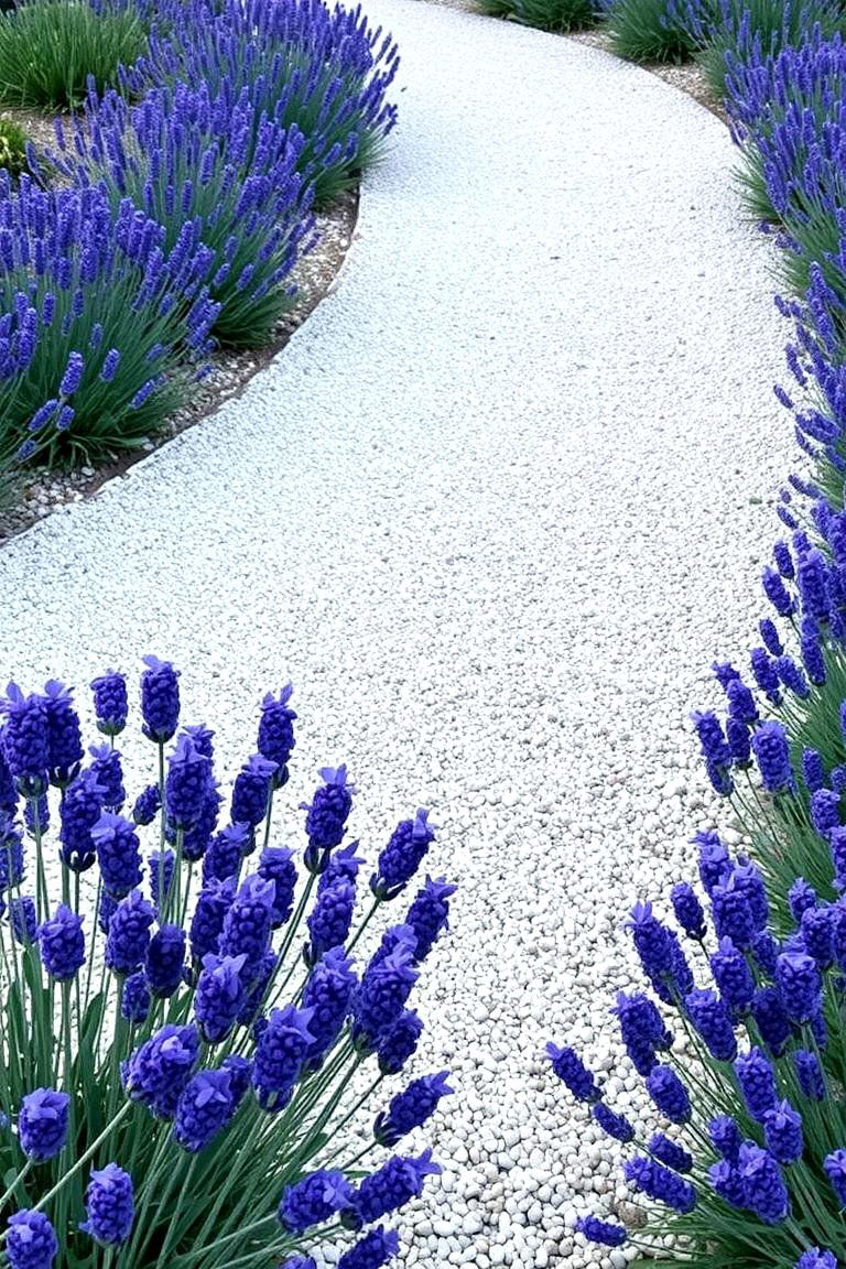 Serene Gravel Pathways - 24 Mediterranean Garden Ideas