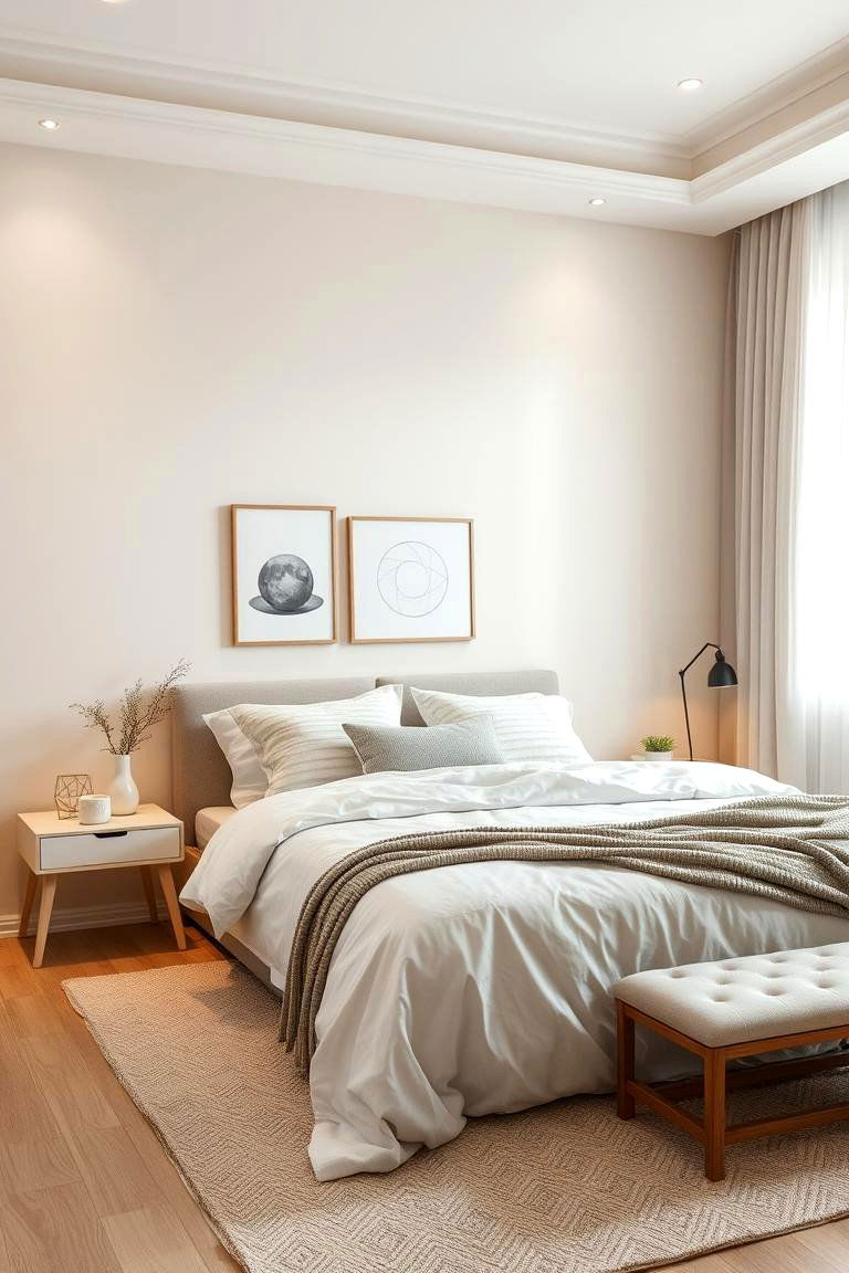 Serene Greige Bedroom Retreat - 24 Greige Interior Design Ideas