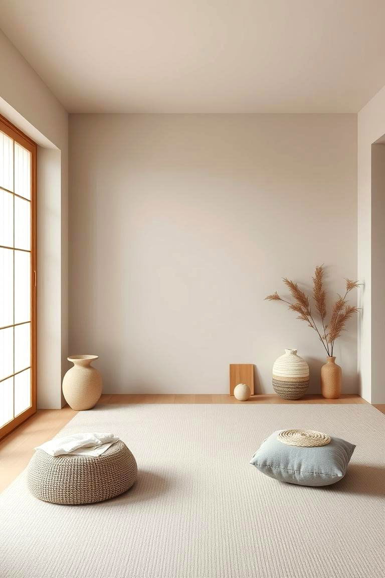Serene Neutral Palette - 24 Japandi Bedroom Design Ideas