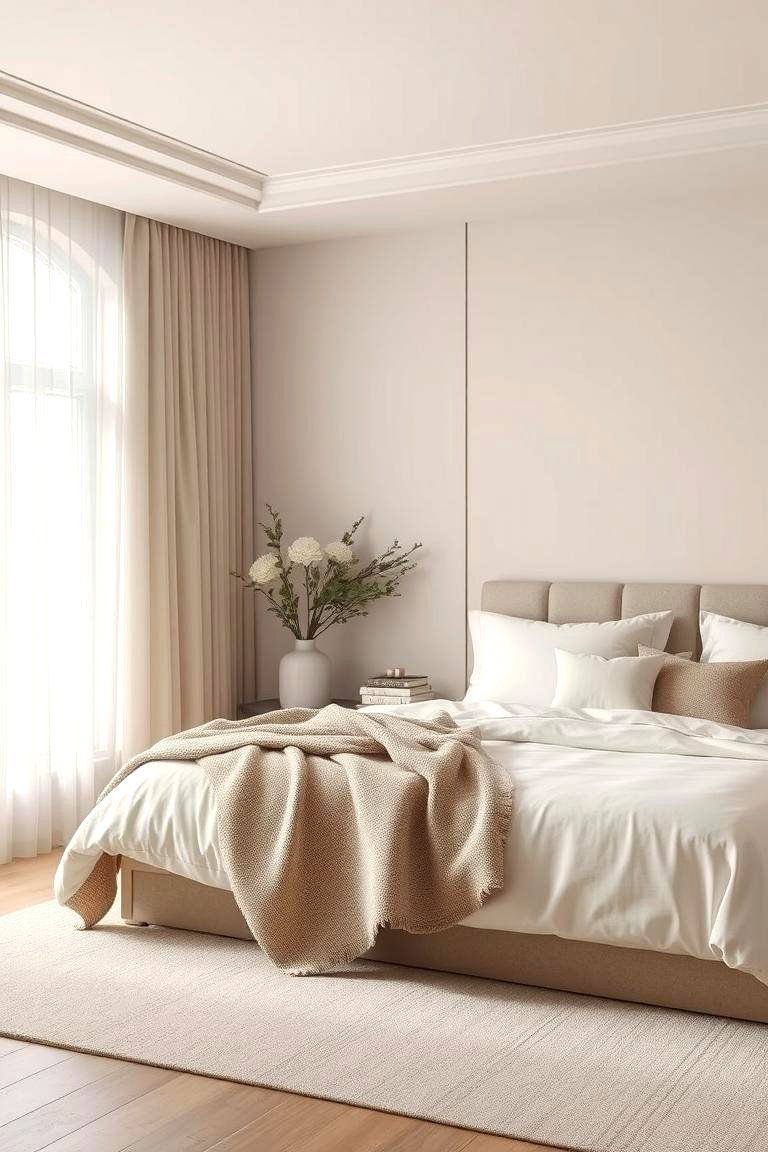 Serene Neutrals Retreat - 24 Bedroom Decor Ideas