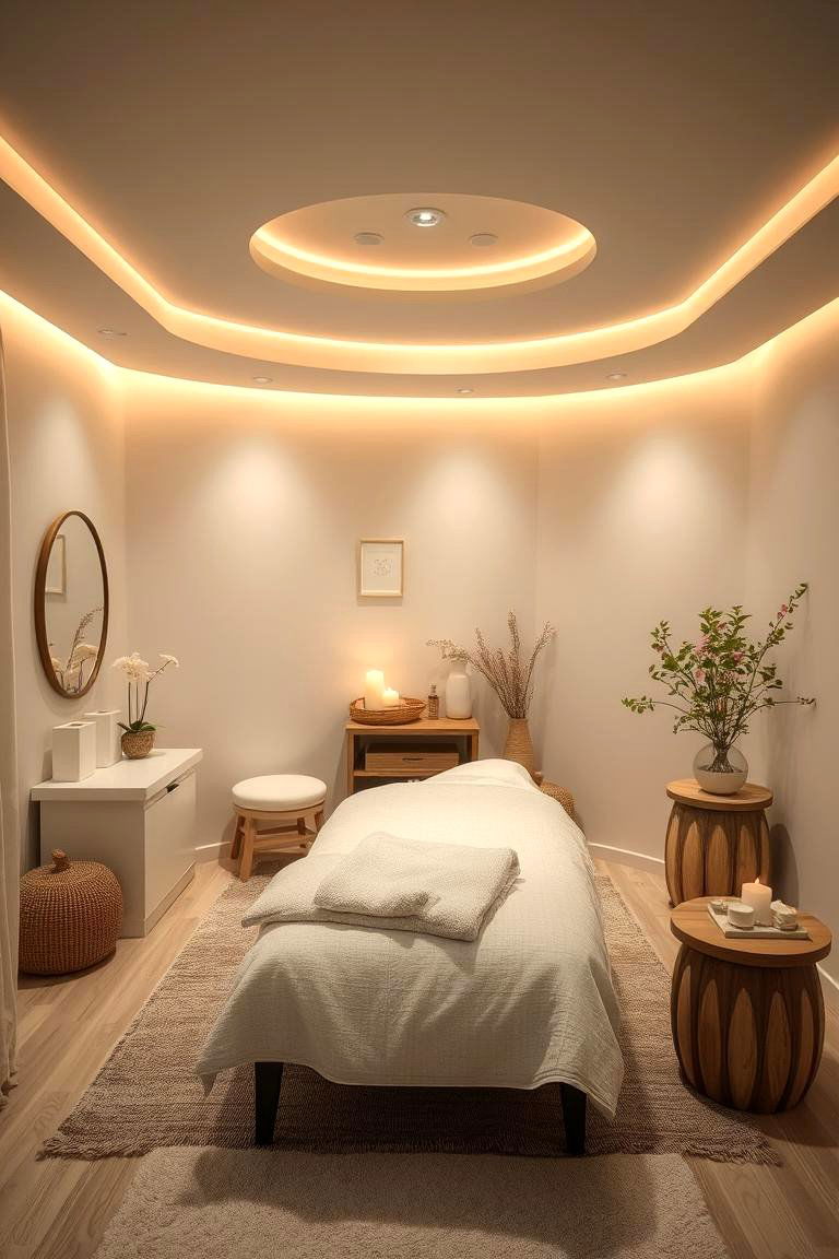 Serene Retreat Facial Room - 24 Facial Room Ideas