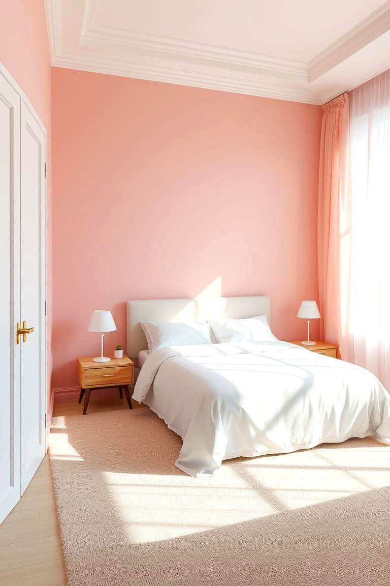 Serene Soft Pink Bedroom Oasis - 24 Pink Room Ideas