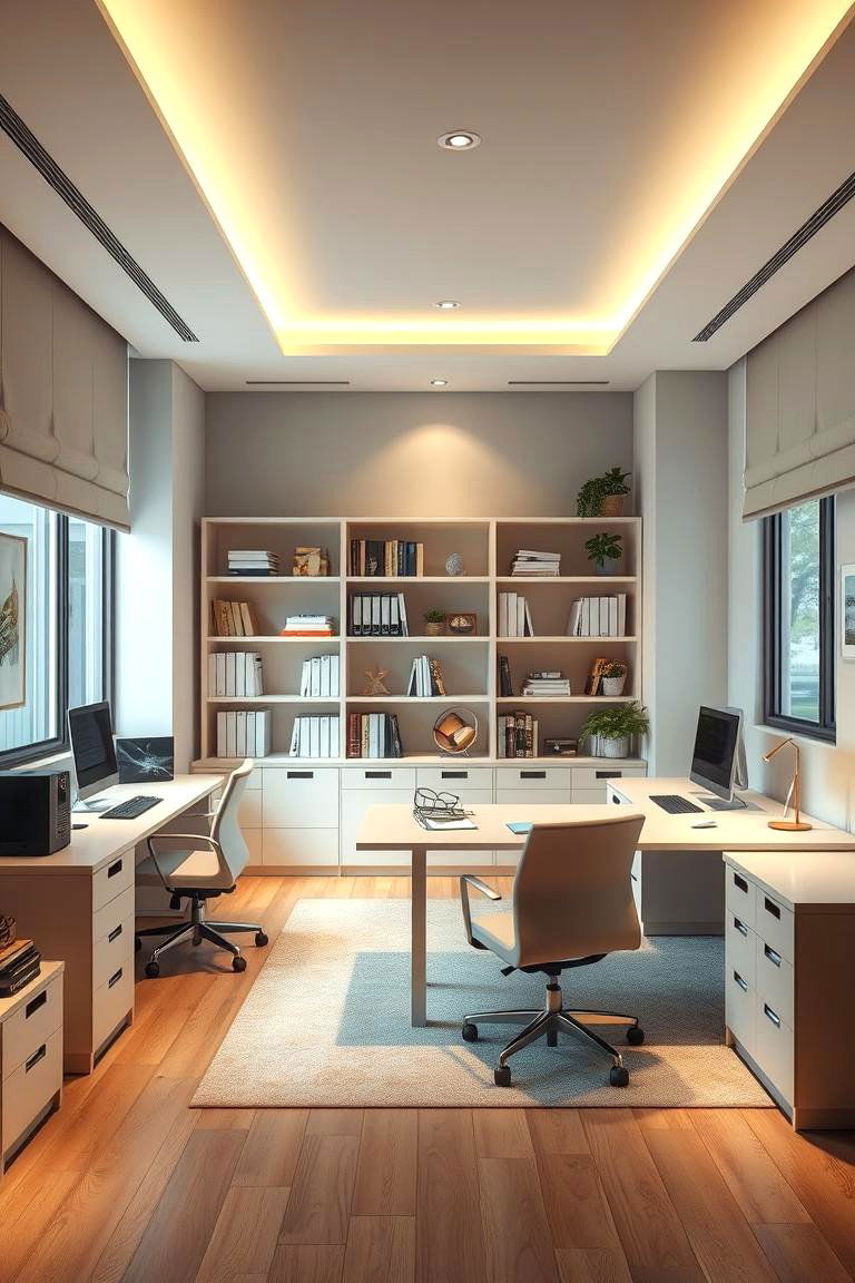 Serene Study Den - 24 Den Ideas