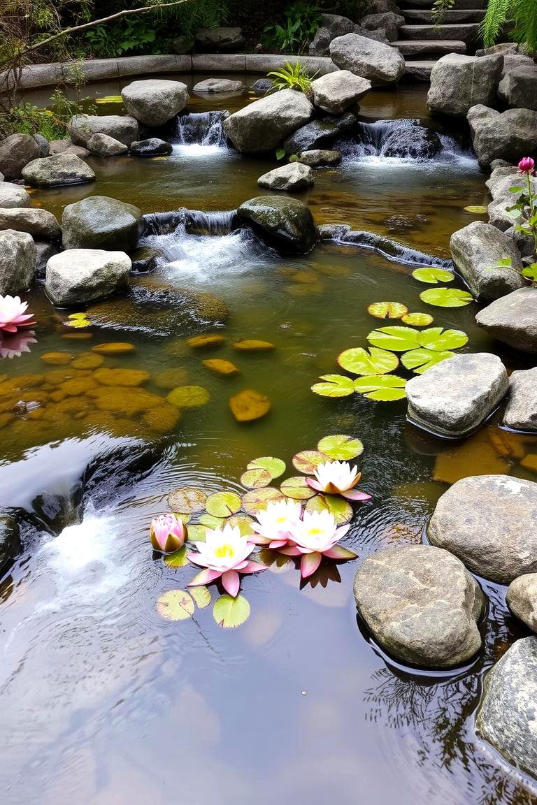 Serene Water Garden - 24 Beautiful Gardens