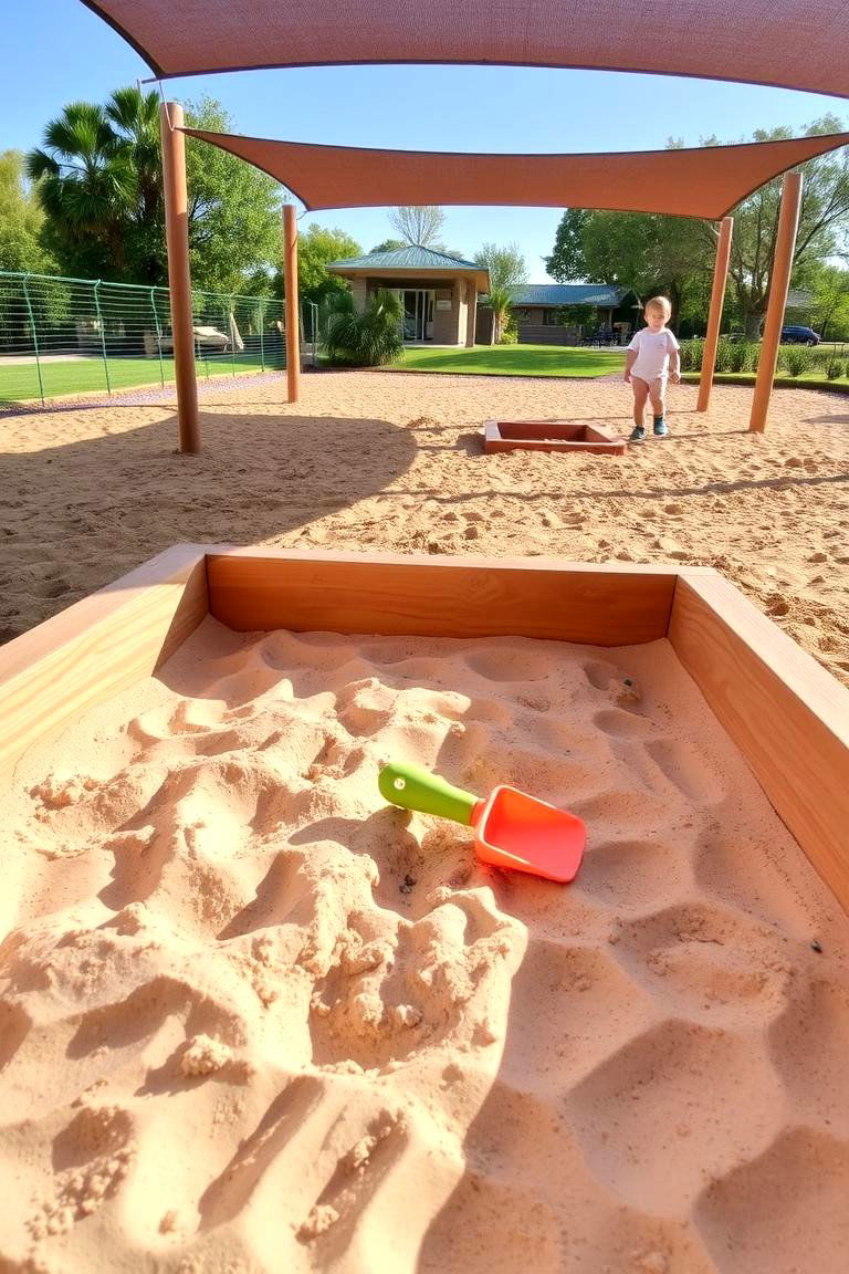 Set Up a Sandpit for the Kids - 24 Florida Backyard Ideas