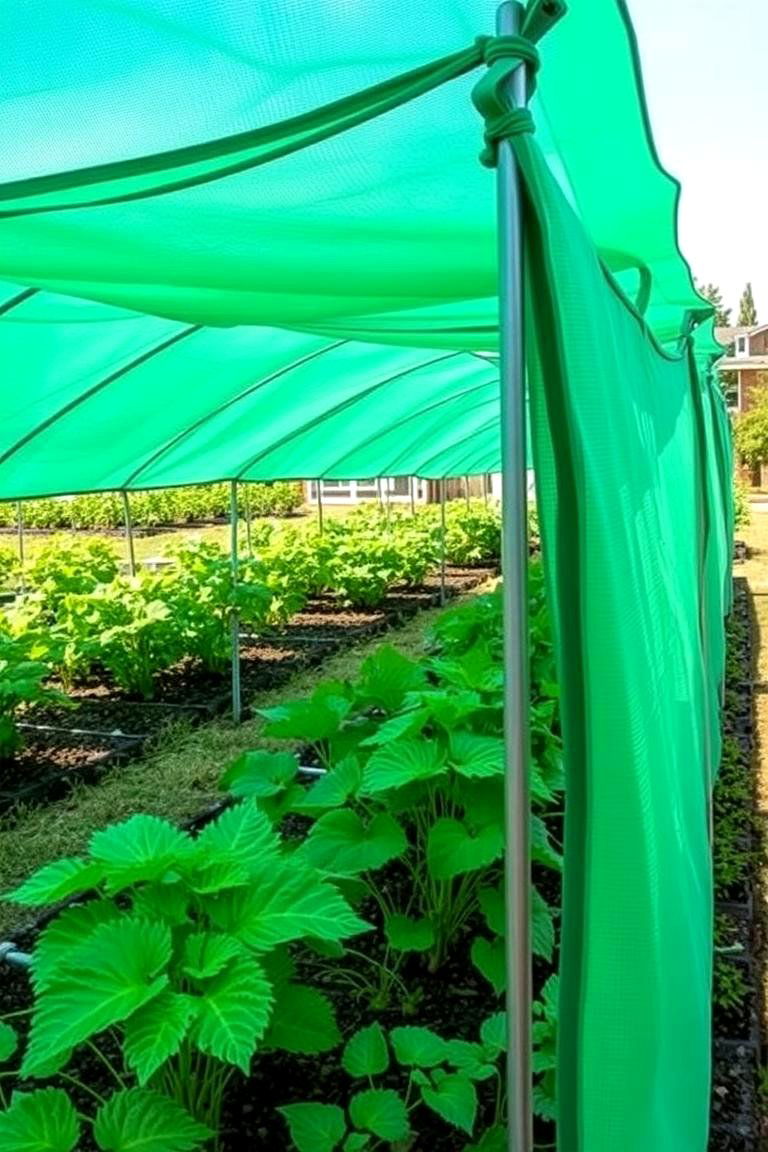 Shade Cloth for Gardens and Greenhouses - 24 Shade Ideas